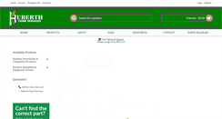 Desktop Screenshot of huberthfarm.com